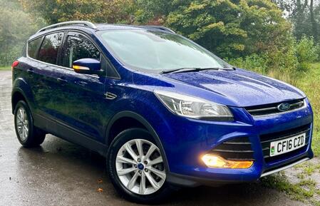 FORD KUGA 2.0 TDCi 180**TITANIUM 4X4**LEATHER-FDSH-BT-TOWKIT-CRUISE**GREAT VALUE IMMACULATE**