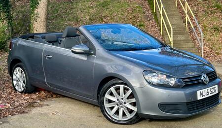 VOLKSWAGEN GOLF 1.6 TDI*Tech SE Convertible*FSH-Cambeltdone-F&R PDC-BT-Dab-£35Tax-Owned By Local Vicar,OUTSTANDING 